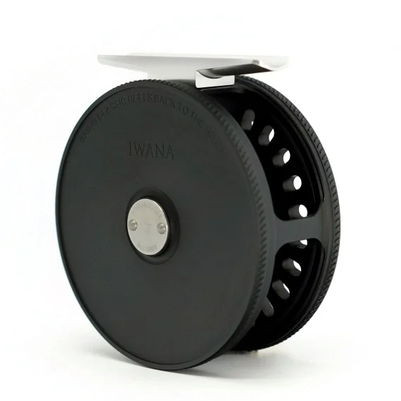 Iwana Minami Trout Reel Black Extra rabatt