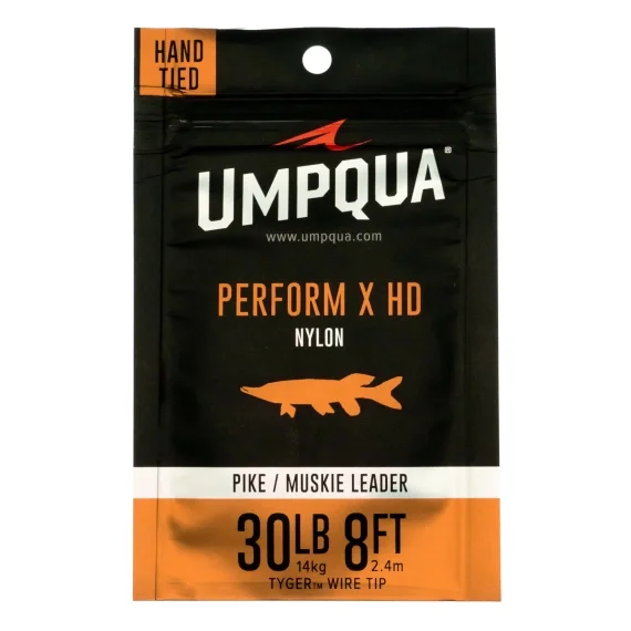 Köp online Umpqua Perform X Pike Leader w/Tyger Wire Tip 8ft 30lb