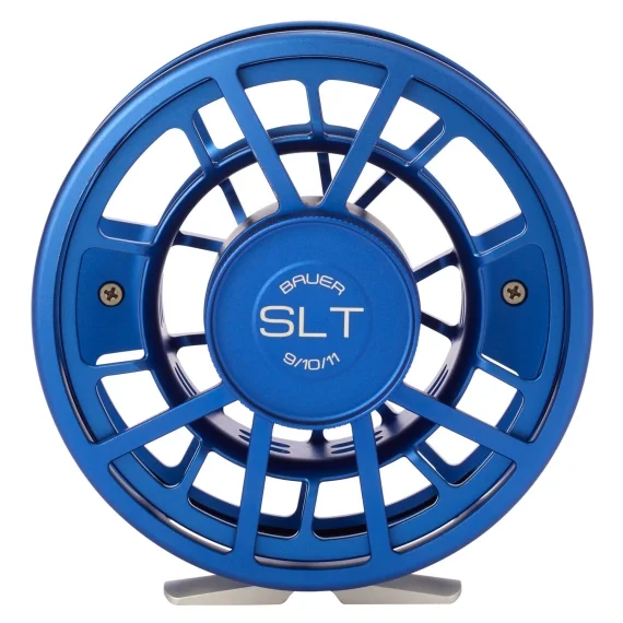 Begränsad tid Bauer SLT Fly Reel Blue & Silver