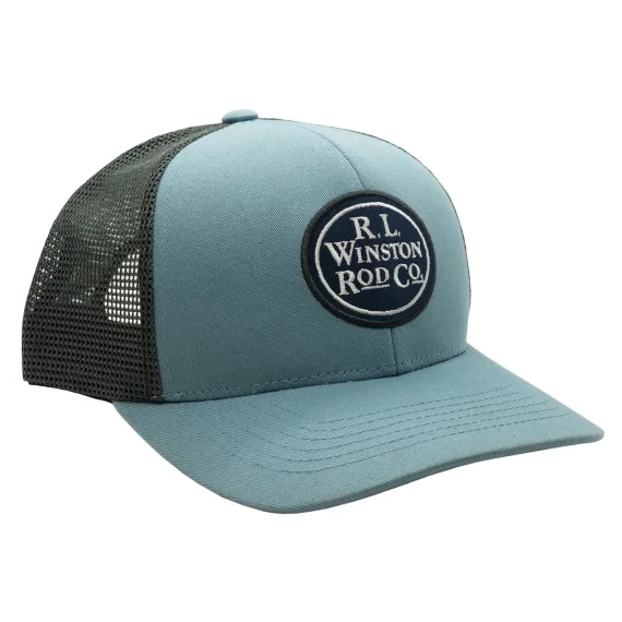 Winston Double Haul Trucker Hat Steel Blue Extra rabatt
