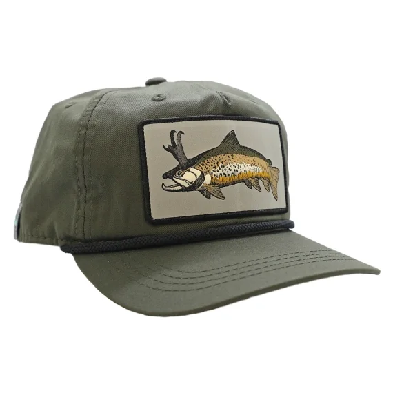RepYourWater Hat 5 Panel Unstructured - The Troutalope Köp online