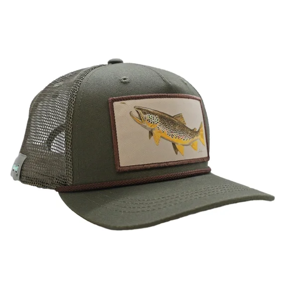RepYourWater Hat 5 Panel - Hungry Brown Hat Endast idag