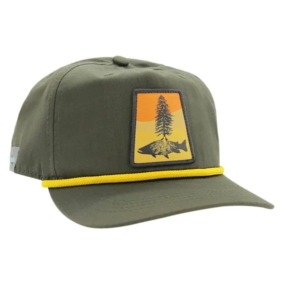 Köp online RepYourWater Brimmed Hat 5 Panel Unstructured - Fly Fishing Roots