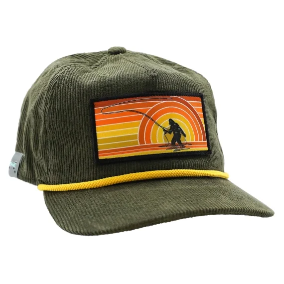 Extra rabatt RepYourWater Hat 5 Panel Unstructured - Sunset Squatch Corduroy Edition