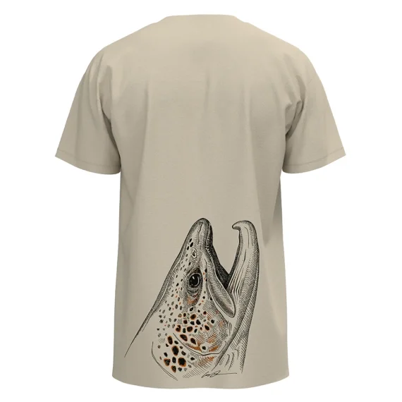 Populärt val RepYourWater T-Shirt Rising Brown
