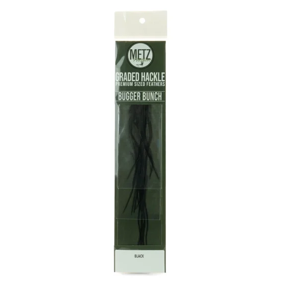 Endast denna vecka Metz Hackle Bugger Bunch 3pcs