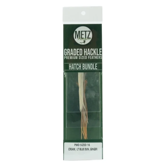 Metz Hackle Hatch Bundle PMD 3pcs Nyhet