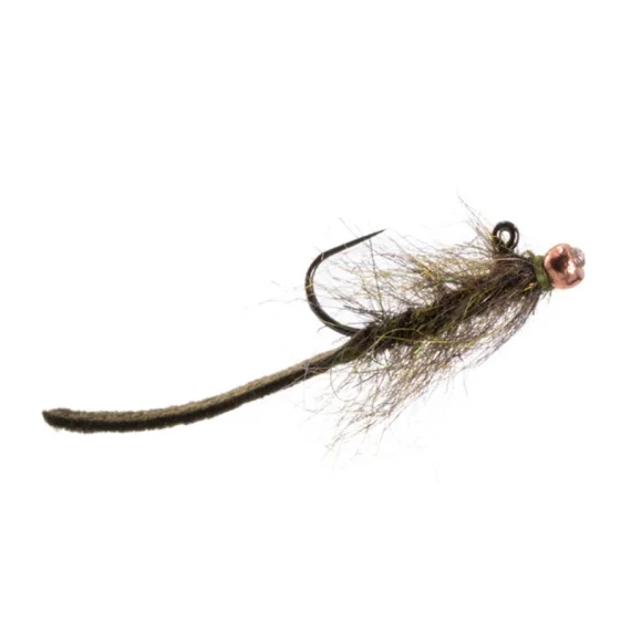 Umpqua Balanced Leather Leech Nano #12 - Peacock Beställ nu