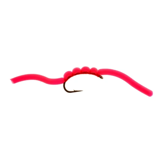 Umpqua Squirmy Wormie - Bloodred Sista chansen