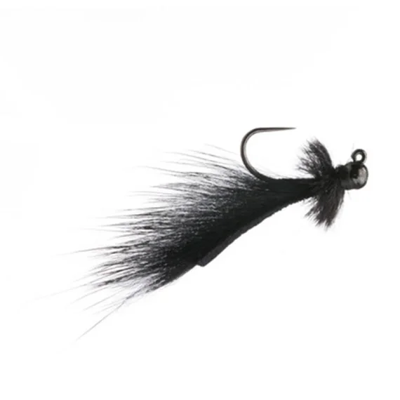 Outlet Umpqua Mini Leech Jig #12 - Black