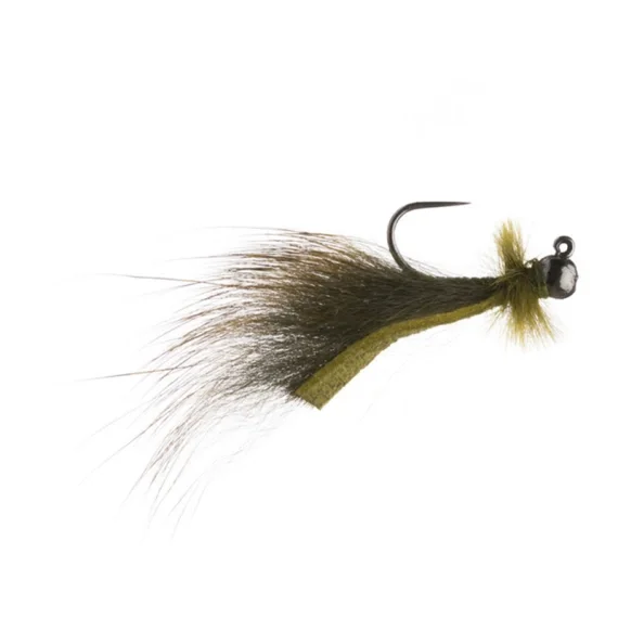 Umpqua Mini Leech Jig #12 - Olive Beställ nu