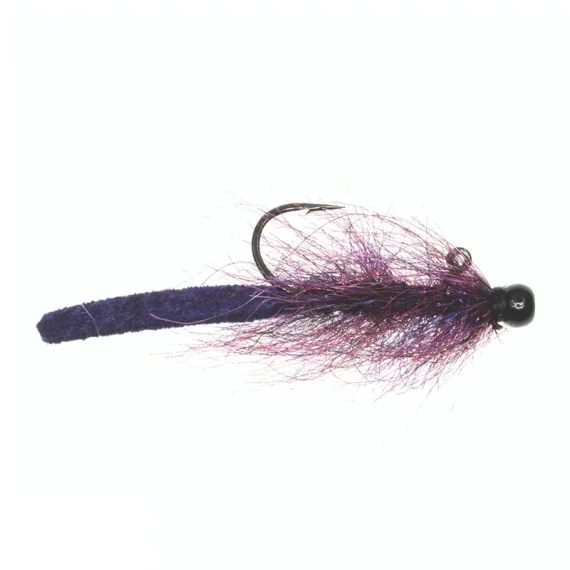 Umpqua Balanced Leather Leech #10 - Purple Utförsäljning