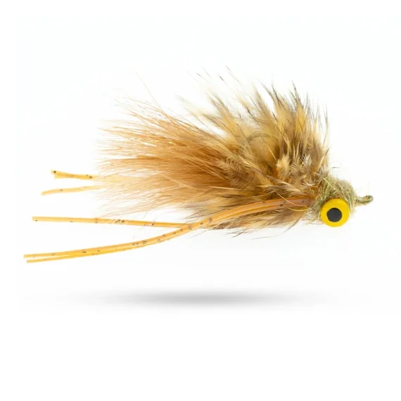 Rabatt Umpqua Super Bugger Beck's Tan #6