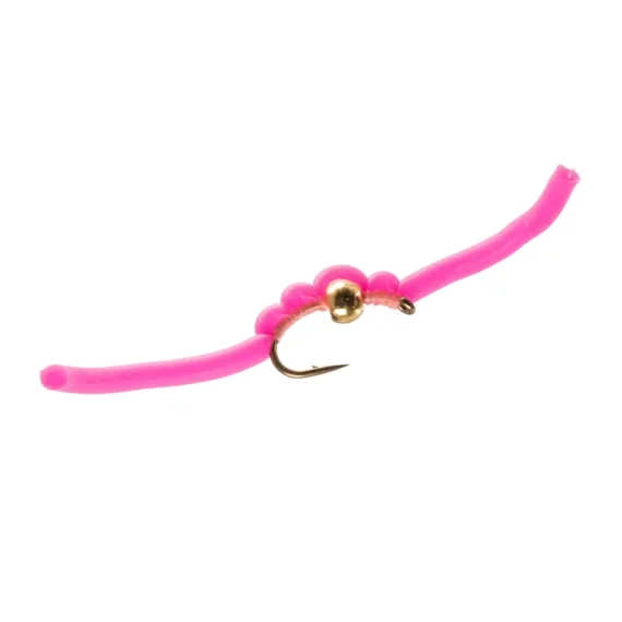 Umpqua Squirmy Wormie TB Hot Pink #12 Snabb frakt