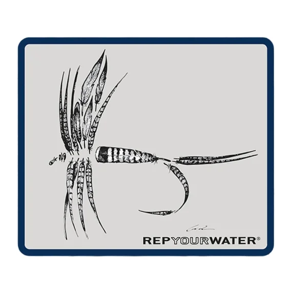 RepYourWater Sticker - Feather Dry Fly Sista chansen