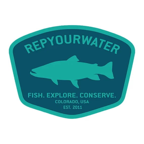 RepYourWater Sticker - Badge risnedsättning