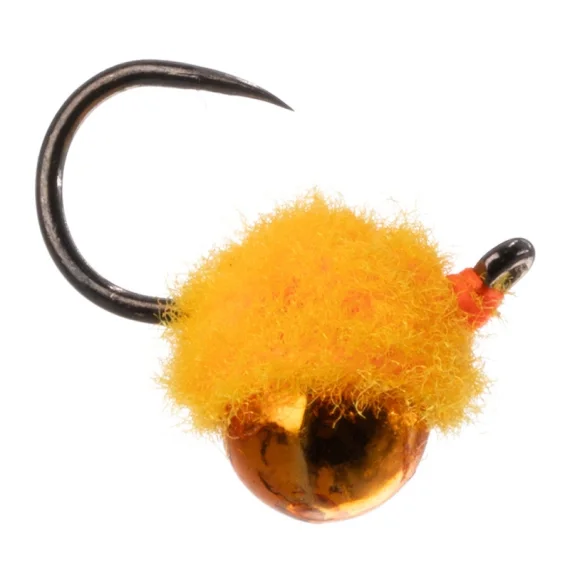 Umpqua Sunny Side Up Mylant Flourescent Orange #18 / 3,5mm bead Rabatt