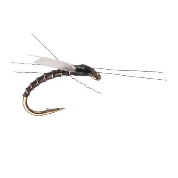 Umpqua 1 O'clock Midge Gonzales Black risnedsättning