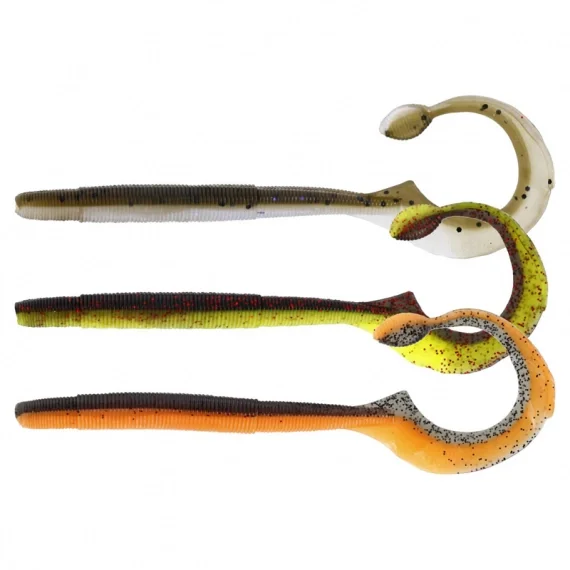 Endast idag Westin Ned Worm Curl 12cm, 3g (5-pack) - Dark Water Mix 7