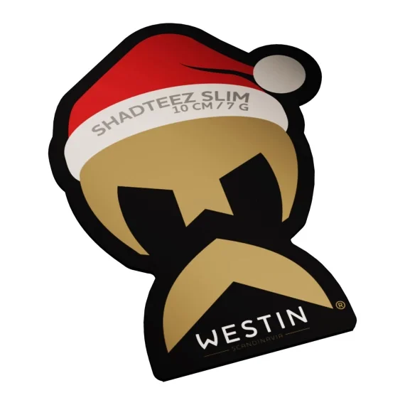 Säker betalning Westin Shadteez Slim RNR 10cm 7g #4/0 Christmas Edition 25