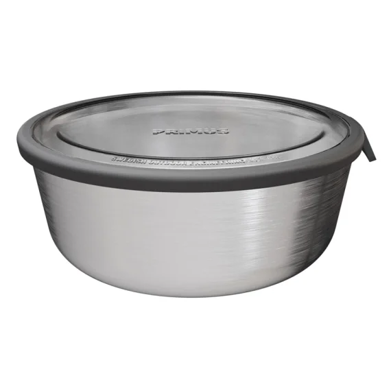 Säker betalning Primus Prepping Bowl w. Lid 1.0L Stainless Steel
