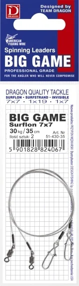 Dragon 7x7 Surflon A.F.W. 30kg Big Game 2-pack Bästa pris