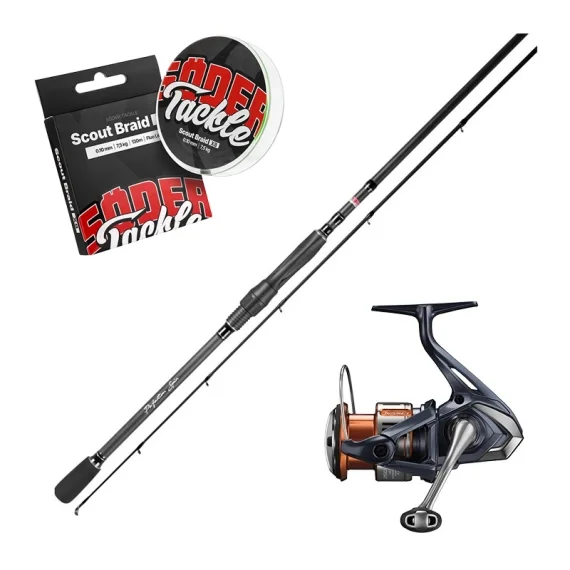 Nyhet Söder Tackle Perfection Spin 7'6'' 5-30g Nasci Combo