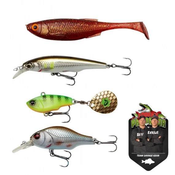 Team Savage Gear PredatorFight Beteskit Abborre Snabb frakt