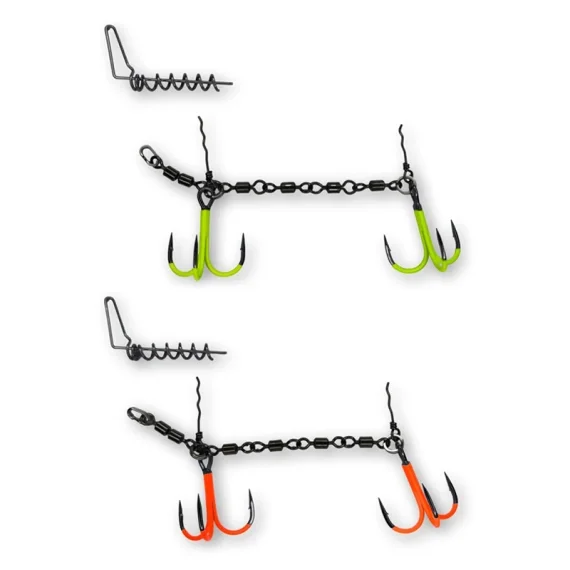 Pikecraft 4-Swivel Stinger Kit XL 2/0 UV Outlet