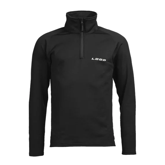 Loop Rosto 2.0 Insulation 1/2 Zip Soft Black Snabb leverans
