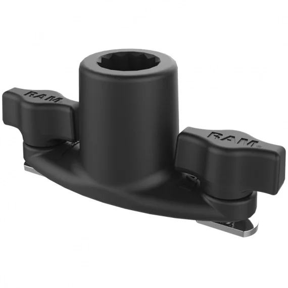Expressleverans RAM Mounts Dual T-Bolt Track Base for Spline Posts