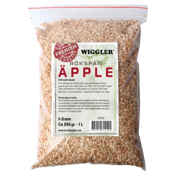 Rea Wiggler Rökspån Äpple 255g