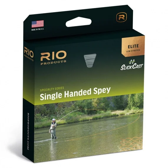 Rio Elite Single Handed Spey, Float Peach/Camo Premium