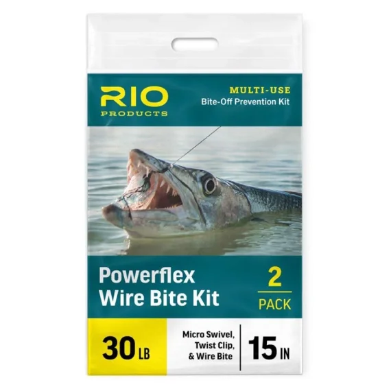 Rio Powerflex Wire Bites Leader Swivel And Twist Clip Trygg betalning