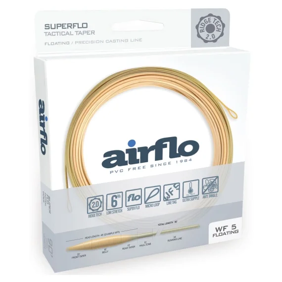 Premium Airflo Superflo Ridge 2.0 Tactical Taper Floating
