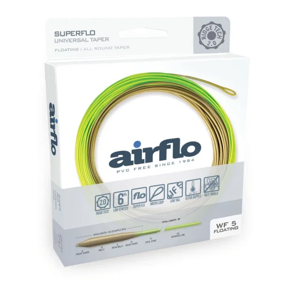 Airflo Superflo Ridge 2.0 Universal Taper Flyt Bästa pris