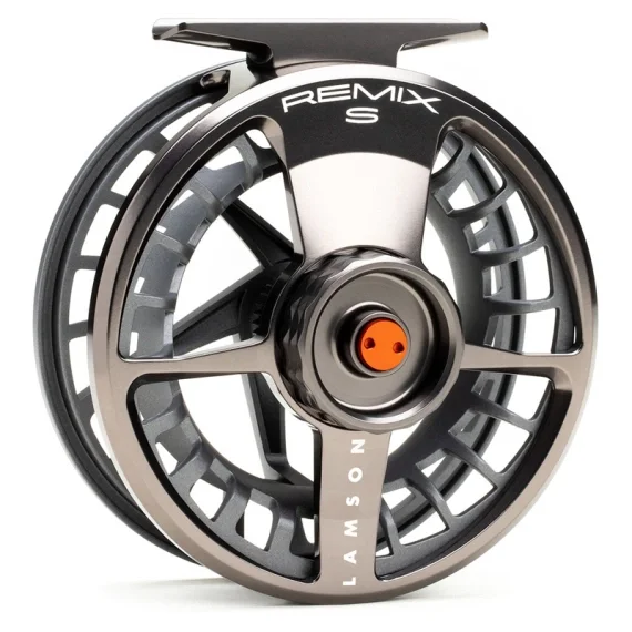 Snabb leverans Lamson Remix S-Series Flugrulle Smoke