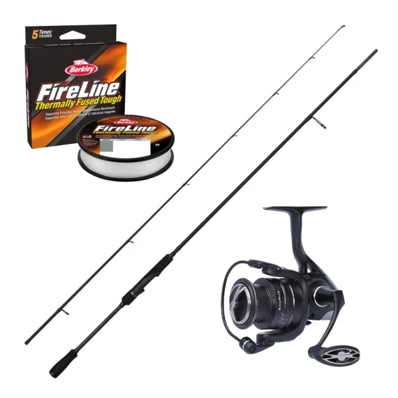 Handla nu Savage Gear Tactical Light Game Spinning Combo - 221cm, 7'3'' 5-18g