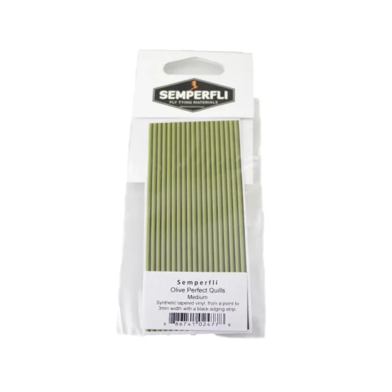 risnedsättning Semperfli Perfect Quills Synthetic Olive