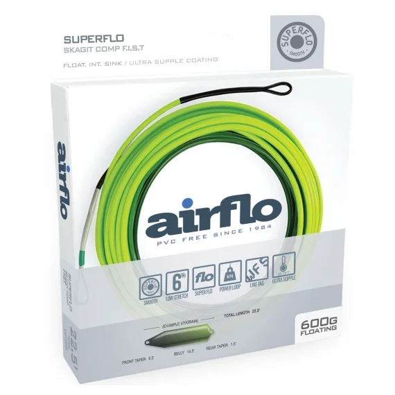 Airflo Superflo Skagit Compact F.I.S.T Shooting Head Sink 3 Nedsatt pris