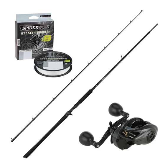 Savage Gear Alpha SG2 Monster 8'5'' 70-150g & Abu Garcia Beast Combo Rea