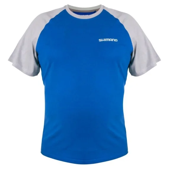 Shimano Short Sleeve T-Shirt Blue Bästa pris