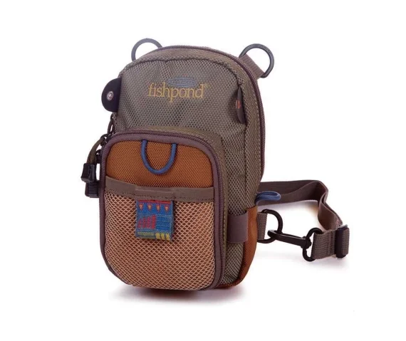 Fynd Fishpond San Juan Vertical Chest Pack Sand Saddle Brown