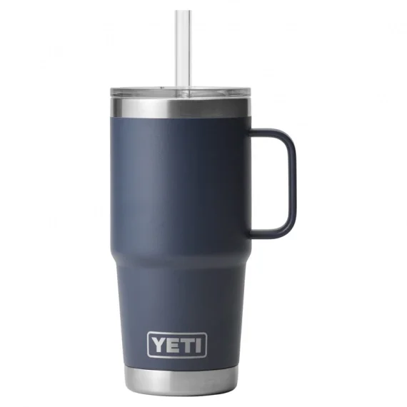 Yeti Rambler 25 Oz Straw Mug - Navy Outlet
