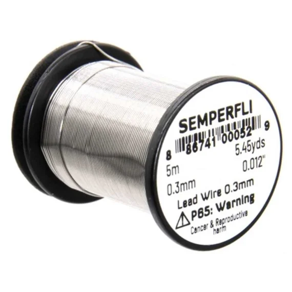 Premium Semperfli Lead Wire Natural