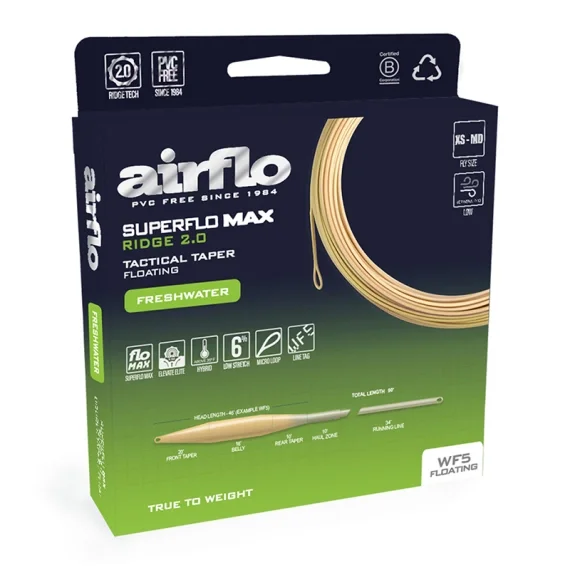 risnedsättning Airflo Superflo Max Ridge 2.0 Tactical Taper