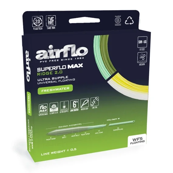 Beställ idag Airflo Superflo Max Ridge 2.0 Ultra Supple Universal
