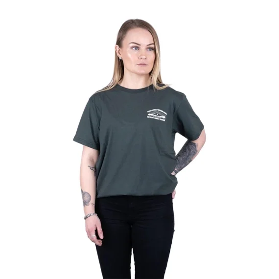 SQRTN X Wolfcreek Lures Tee, Olive Premium