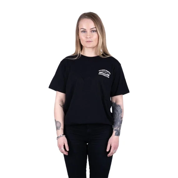 SQRTN X Wolfcreek Lures Tee, Black Premium