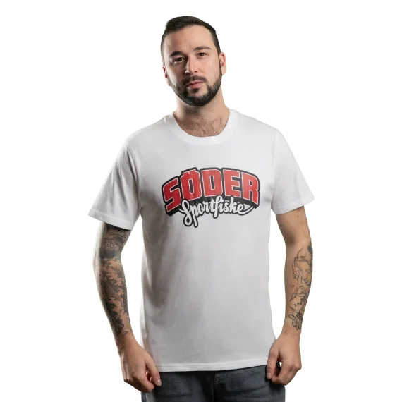 Endast idag Söder Sportfiske T-shirt White